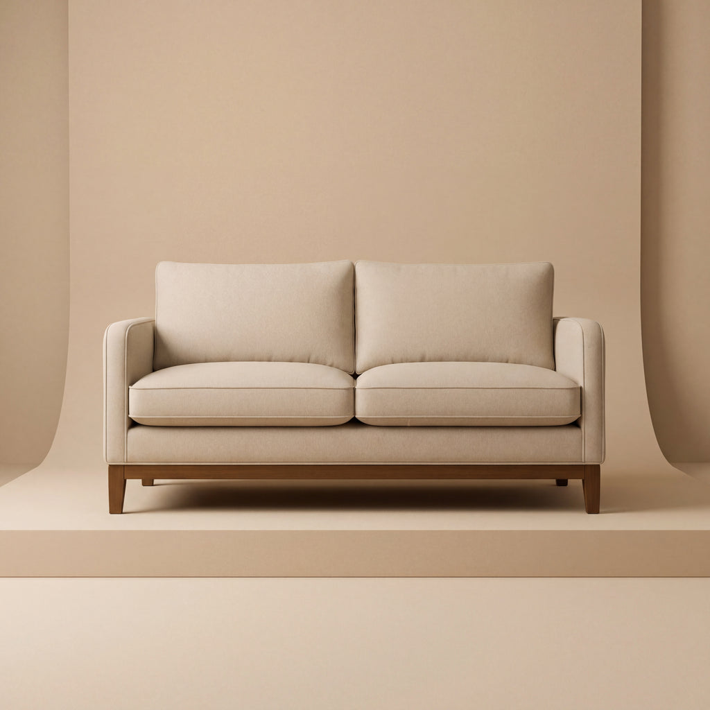 SOFÁ CAMDEN  con base de madera